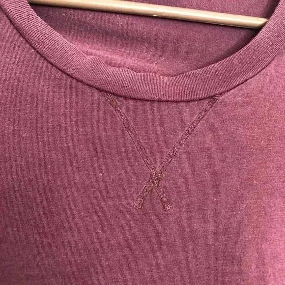 David Gandy For Autograph Long Sleeved Shirt Buttons Burgundy Size Extra Large - Picture 5 of 16